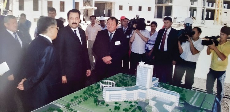 Новый кампус Yessenov University в 32-м микрорайоне Актау