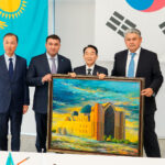 Церемония открытия Woosong University Kazakhstan в Туркестане, 25 сентября 2025 года